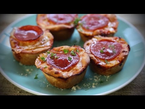 How to Make Easy Pepperoni Pizza Muffins | Back to School Recipes | Allrecipes.com