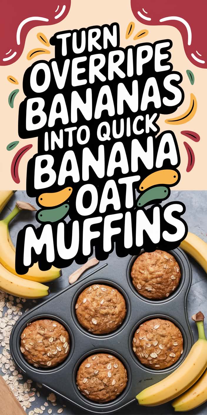 Banana Oat Muffins