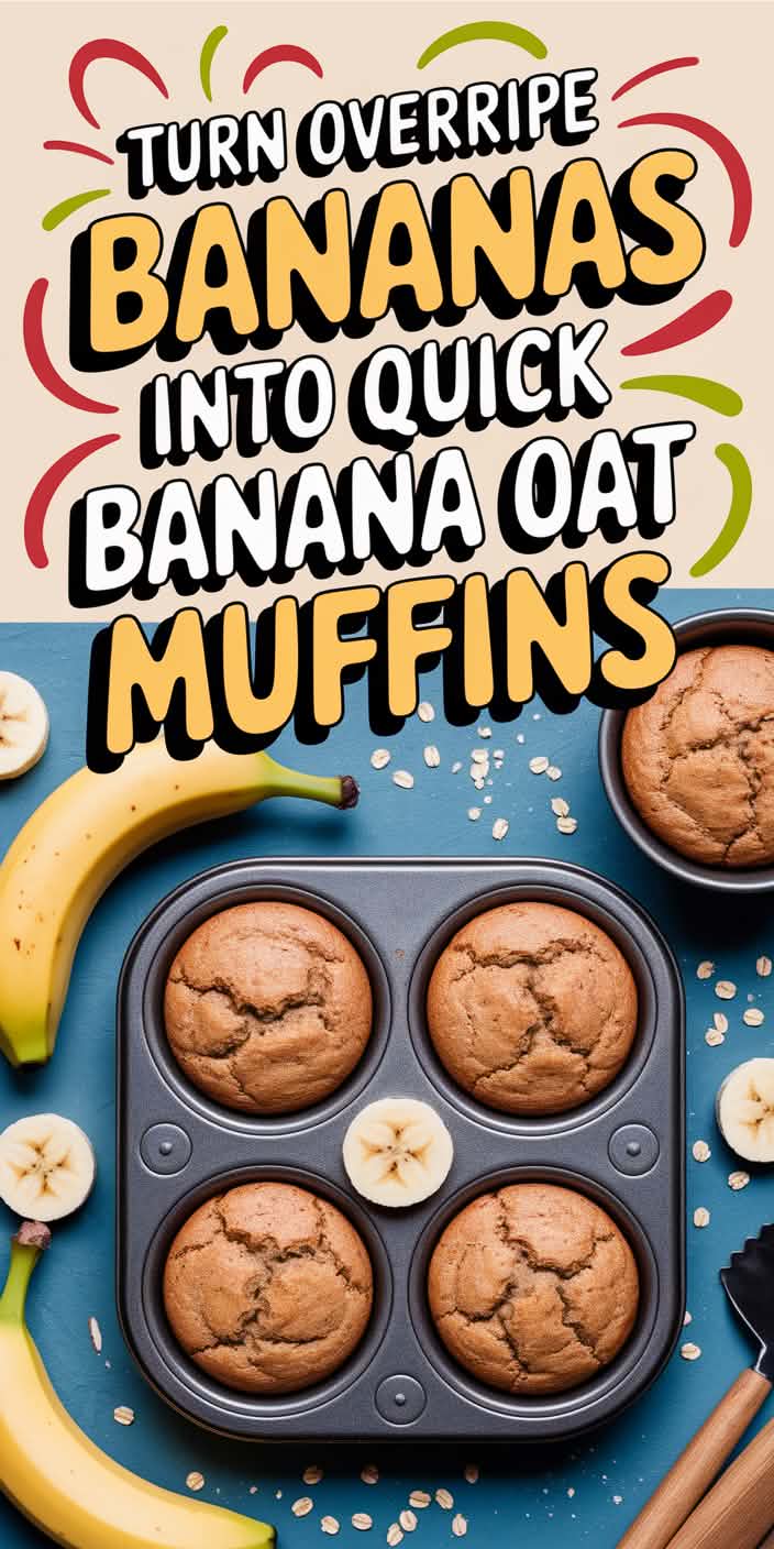 Banana Oat Muffins