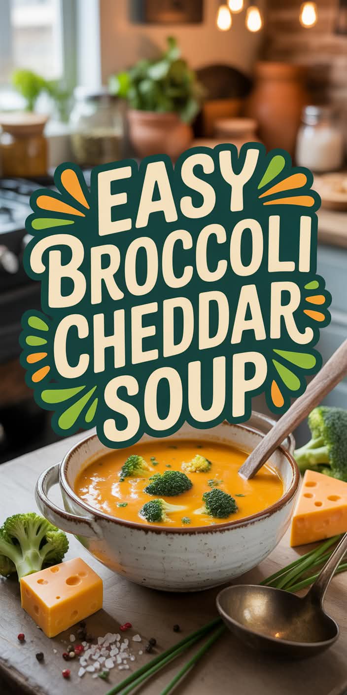 Easy Broccoli Cheddar Soup: Cheaper, Creamier, and Better at Home 2 Easy Broccoli Soup