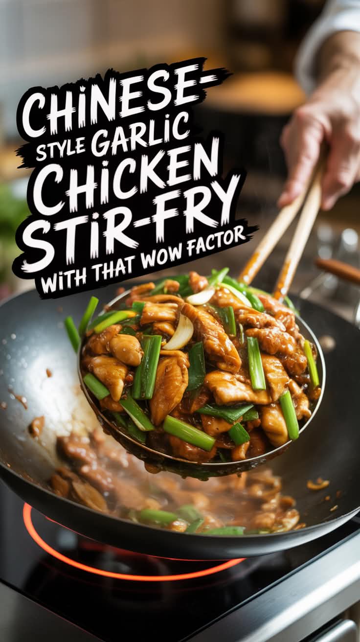 Garlic Chicken Stir Fry