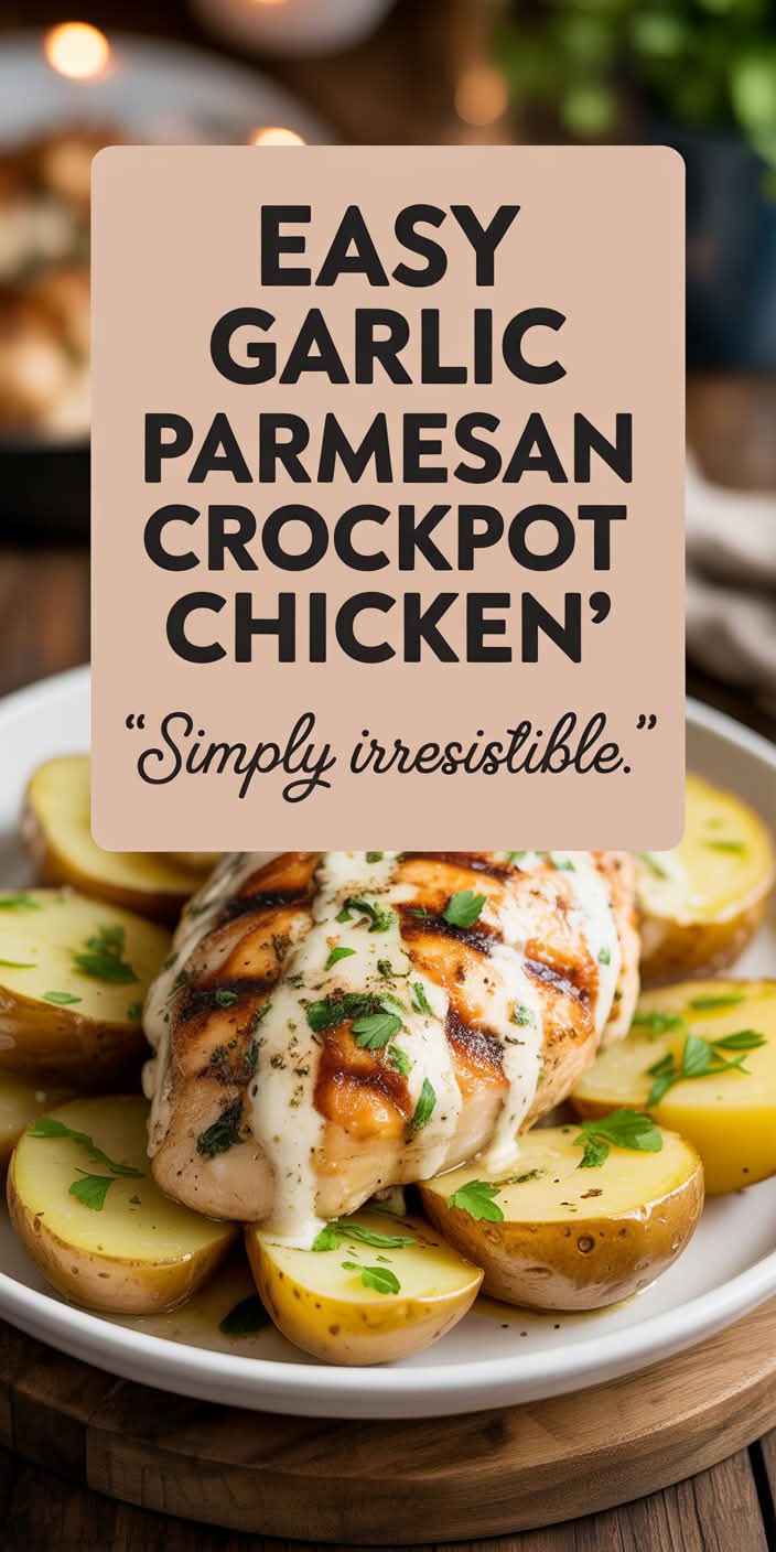 Garlic-Parmesan-Crockpot-Chicken