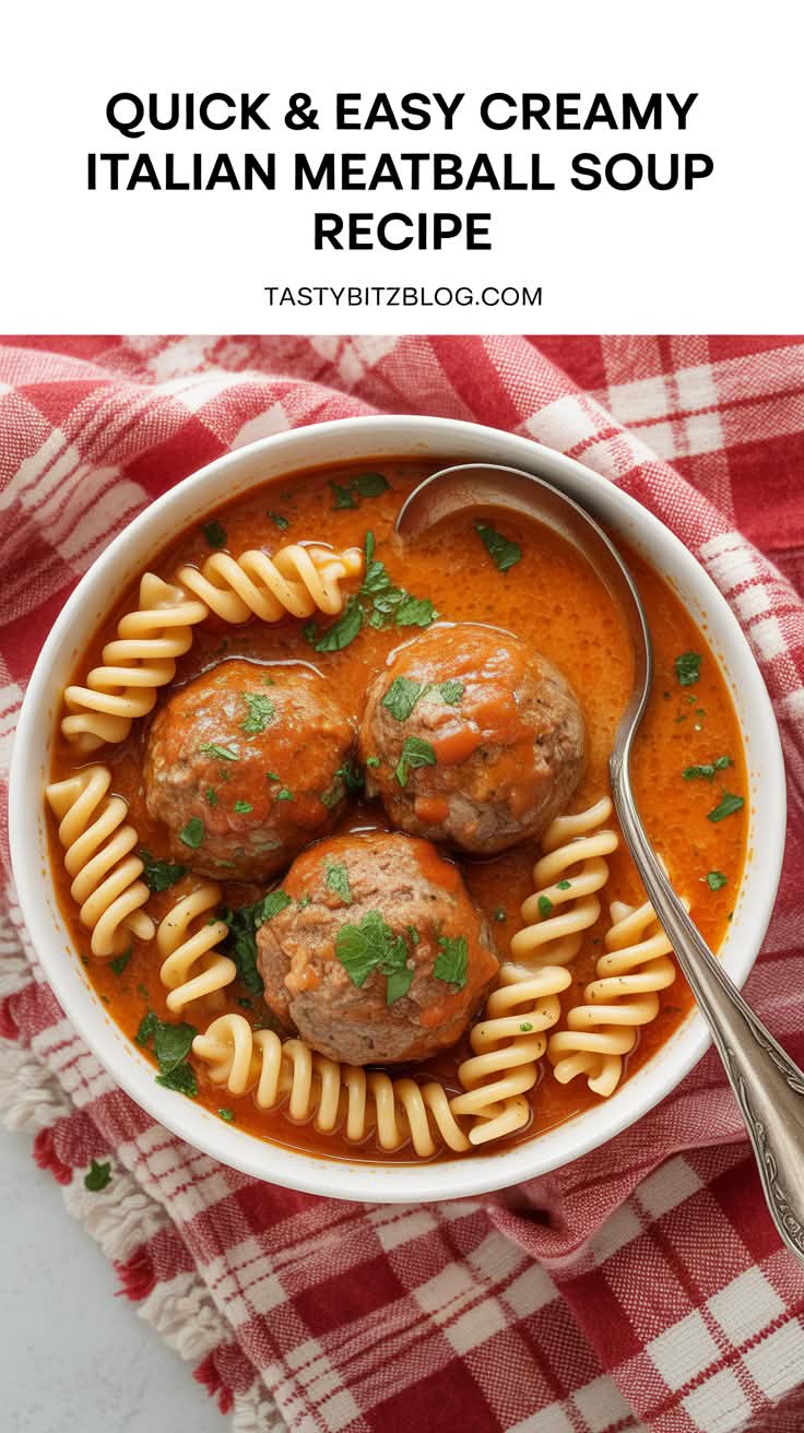 Italian Meatball Soup