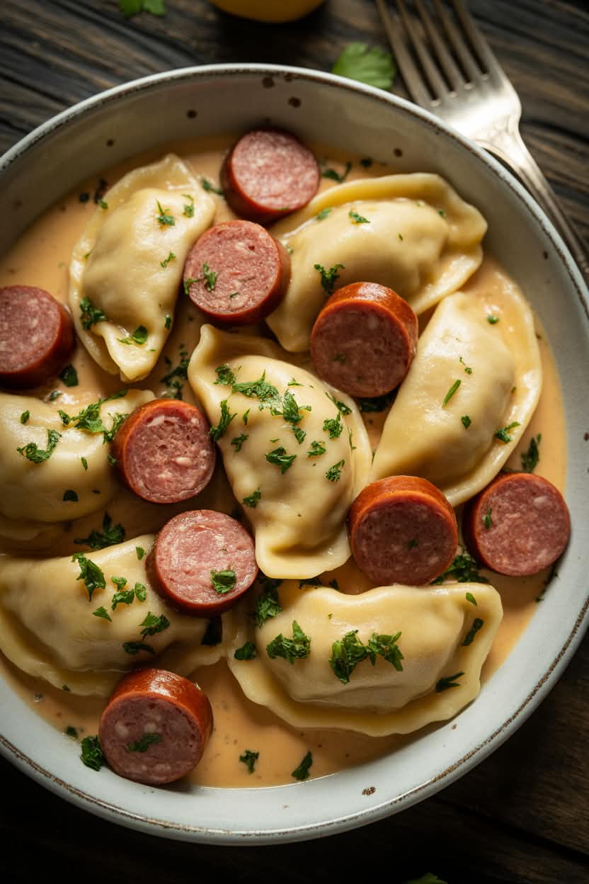 Pierogi Casserole Kielbas