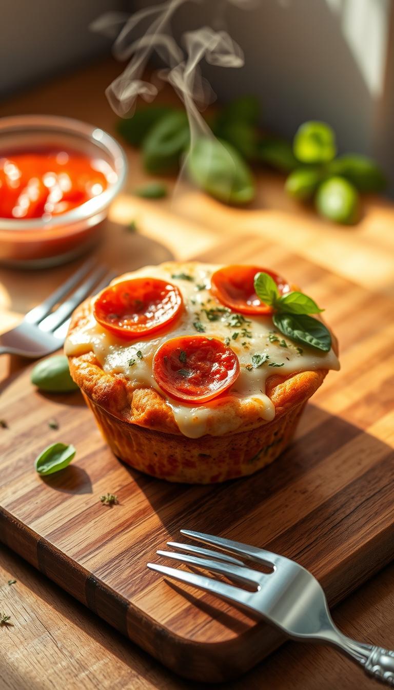 Pizza Muffins Recipe