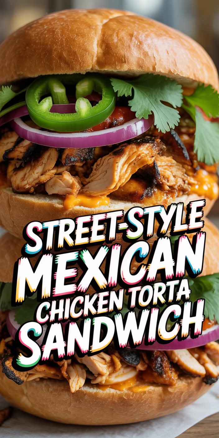 Chicken Torta Sandwich
