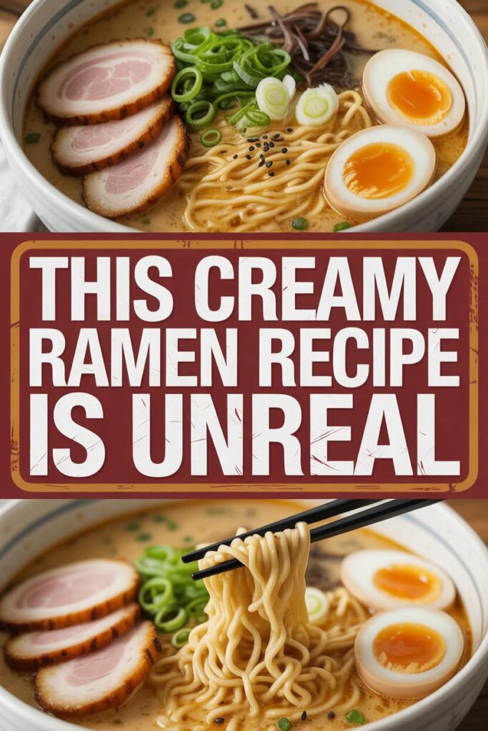 Creamy Ramen