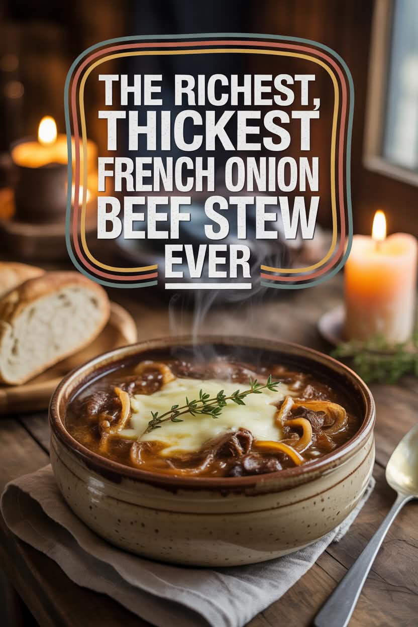 French Onion Beef Stew
