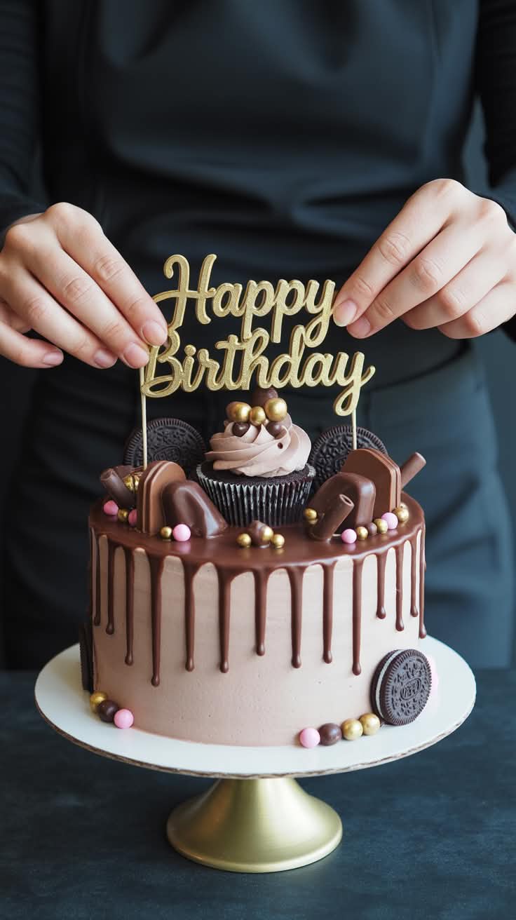 Chocolate Cake Decoration
