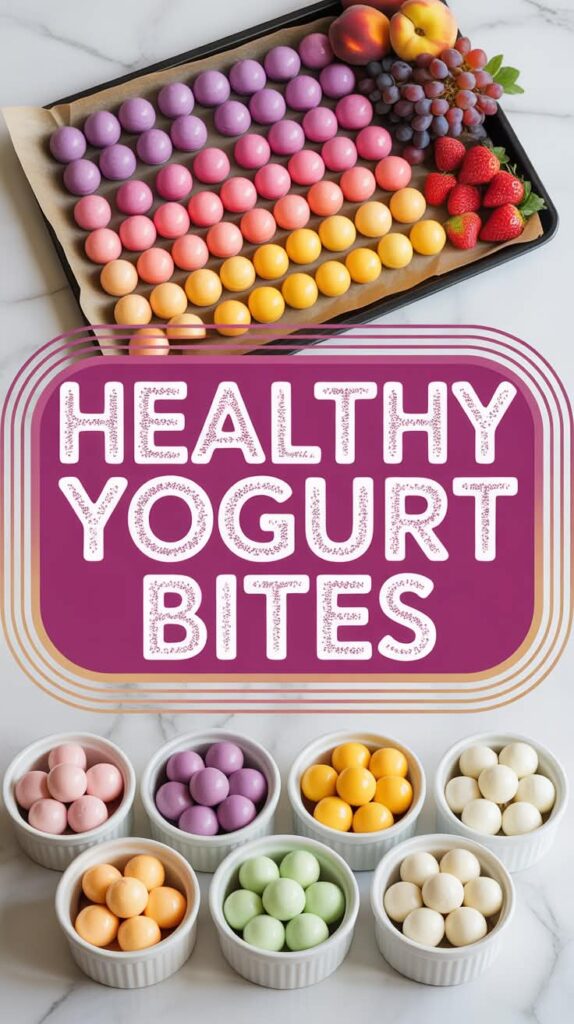 Healthy Yogurt Bites
