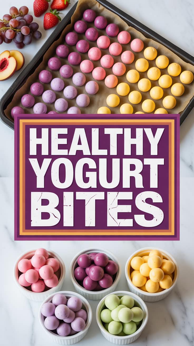 Healthy Yogurt Bites