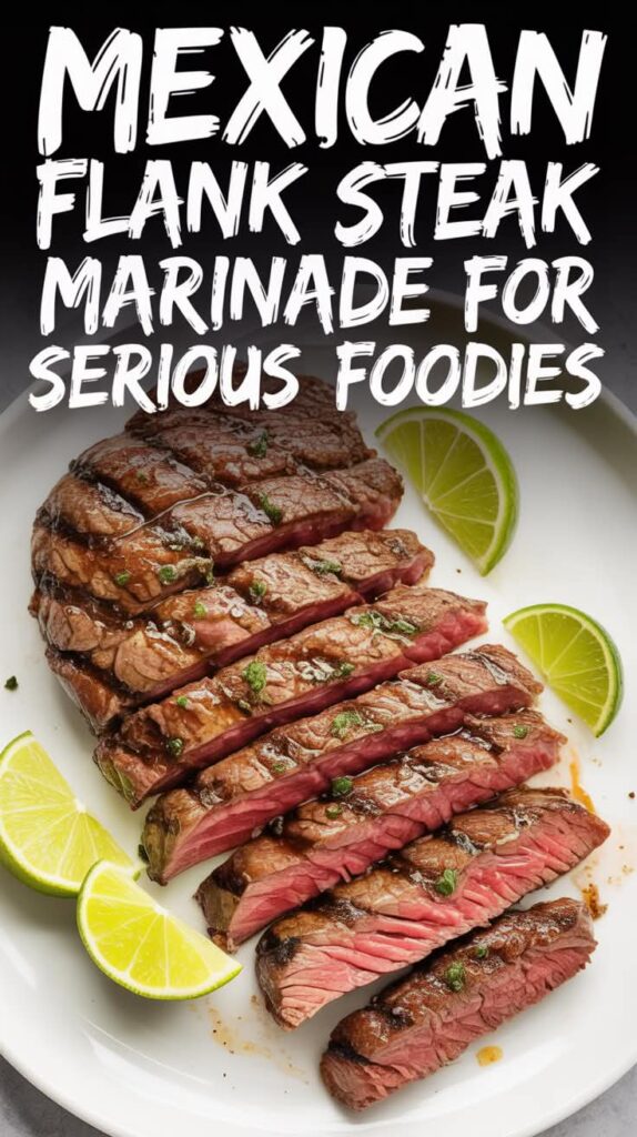 Mexican Flan Steak Marinade