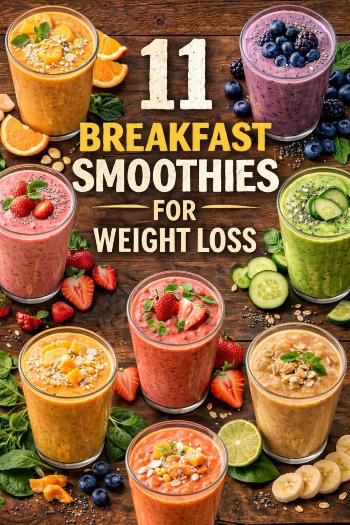 breakfast-smoothies-for-weight-loss