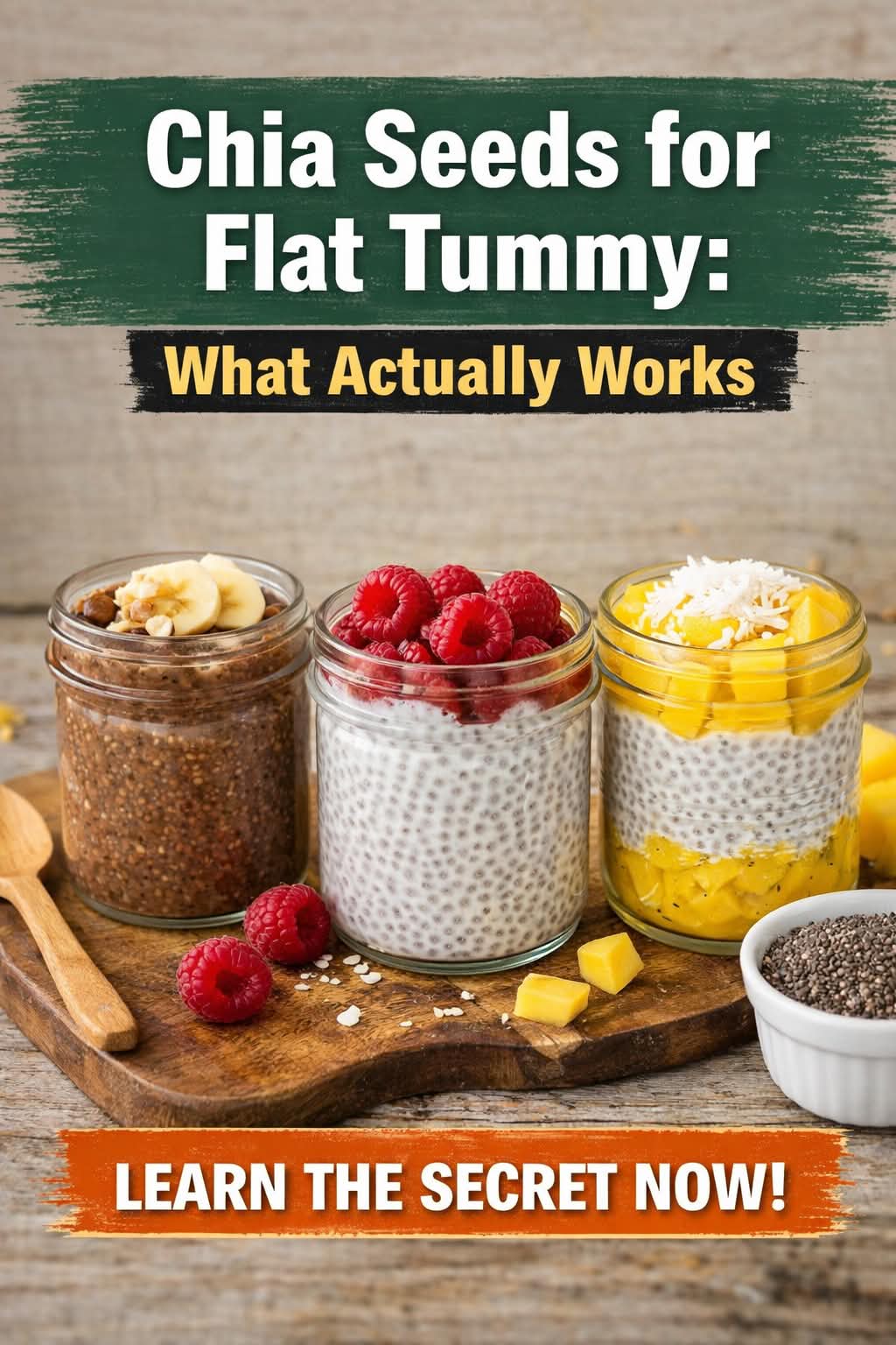 chia seeds flat tummy