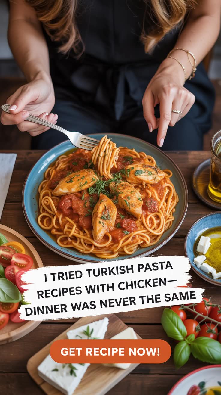 Turkish Pasta Recipes with Chicken