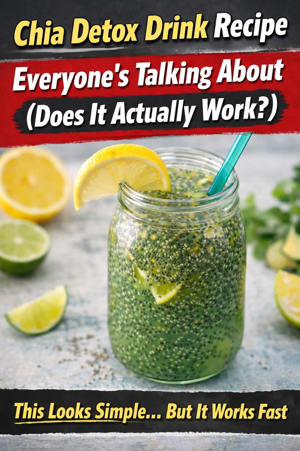 Chia Detox Drink Recipe