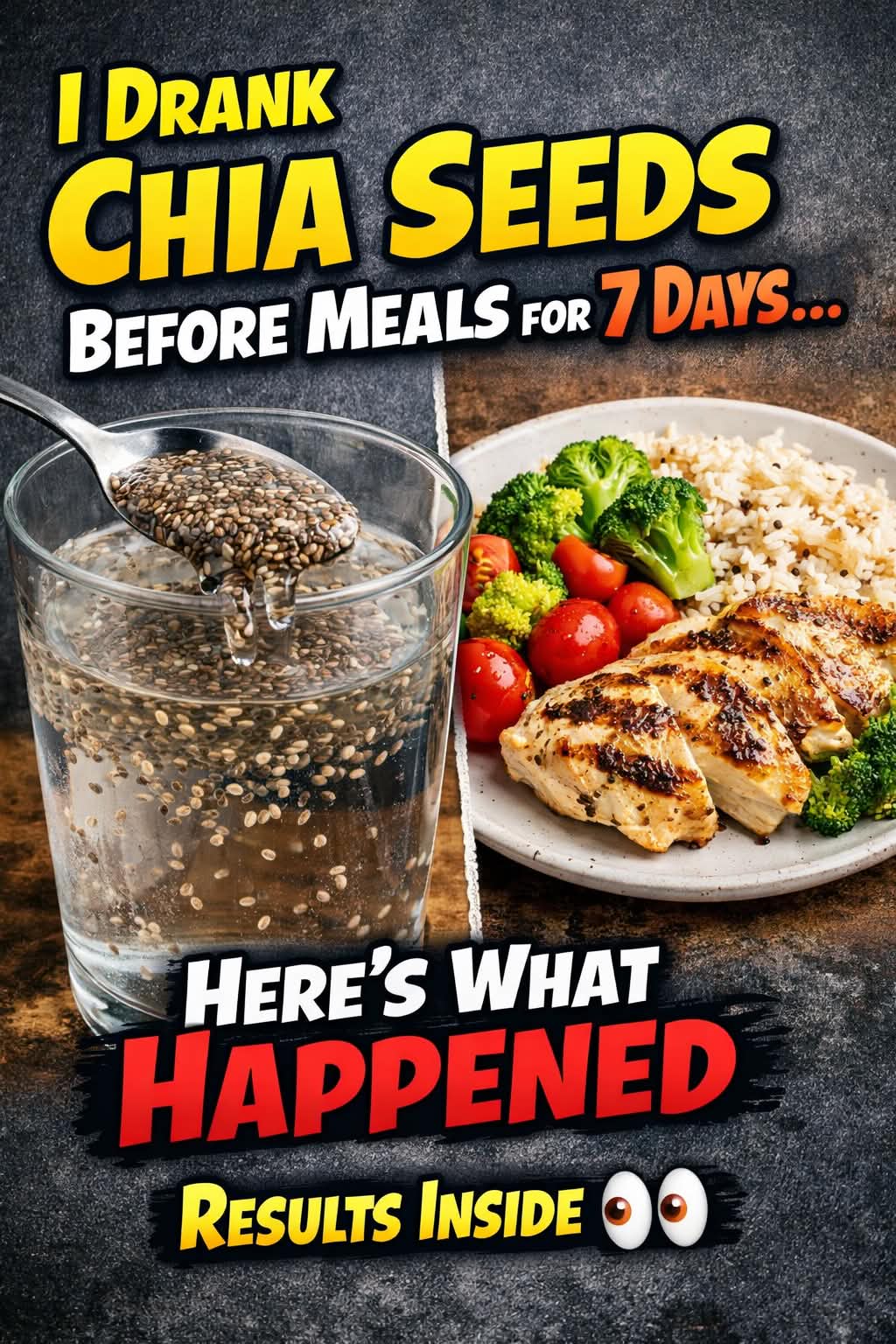 chia seeds befor meals