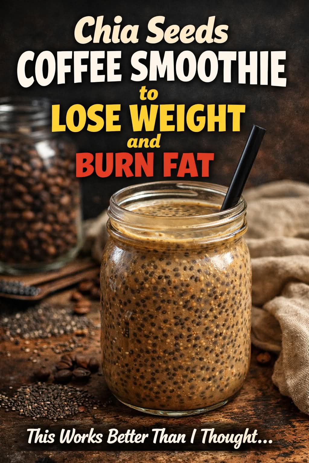 chia seeds coffee smoothie