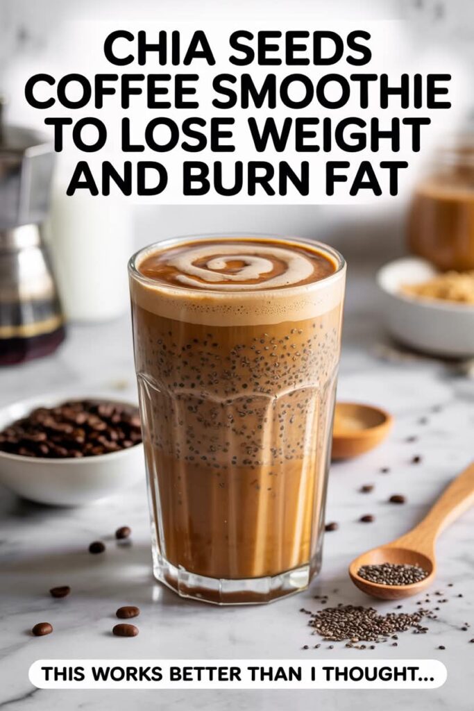 chia seeds coffee smoothie