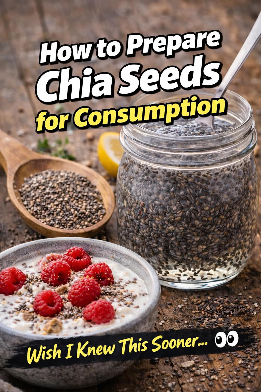 Chia Seeds for Consumption
