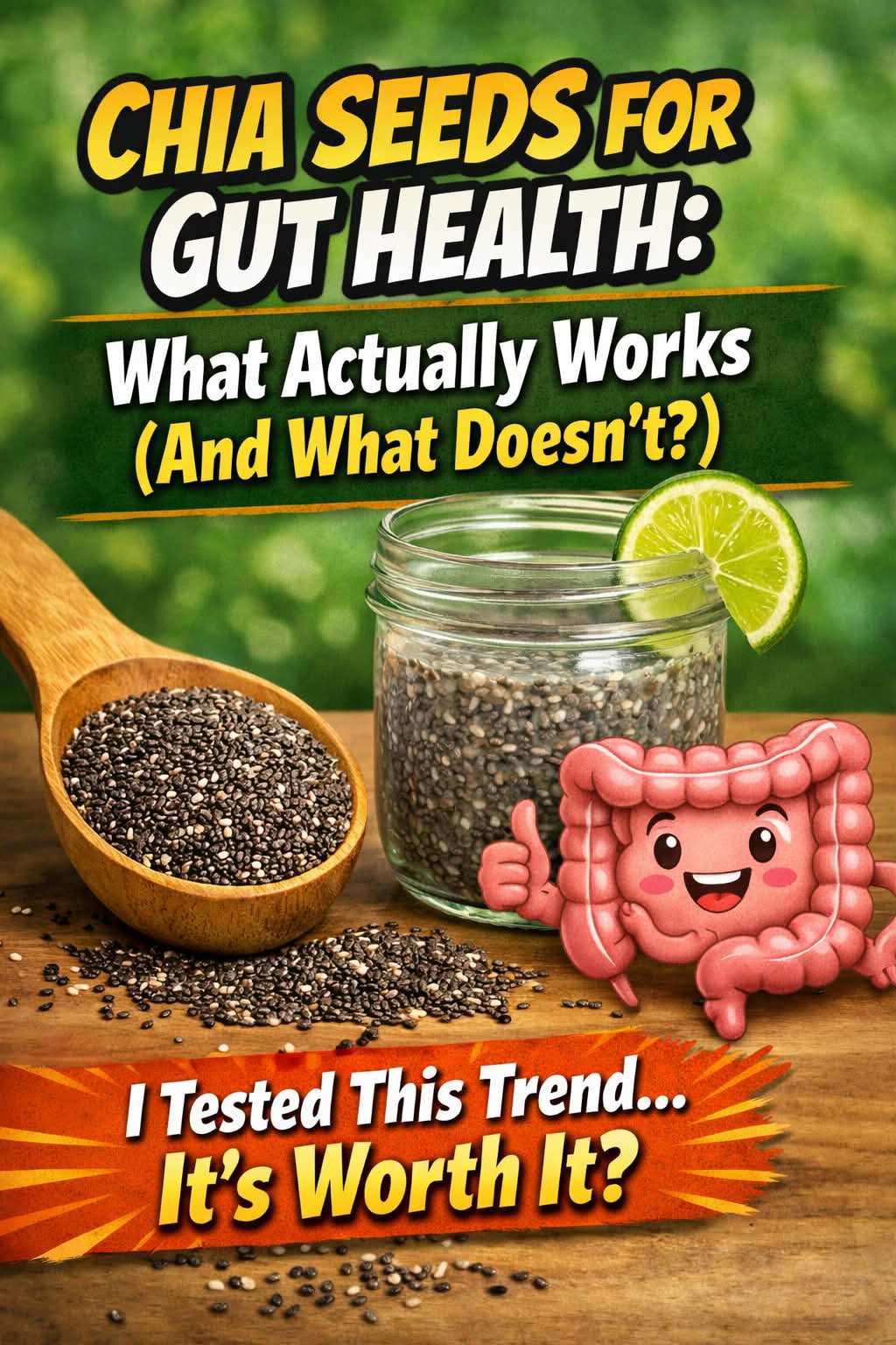 Chia seeds for gut health