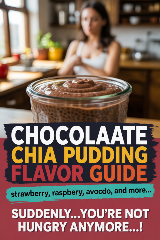 Chocolate Chia Pudding Flavor Guide