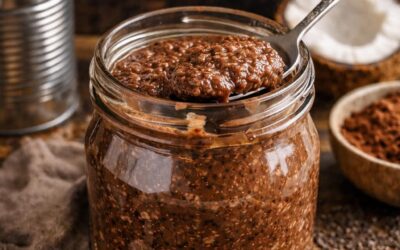chocolate chia pudding coconut milk