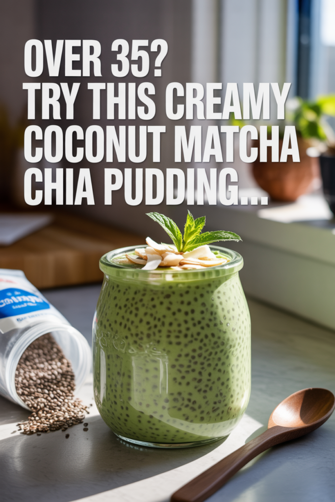 coconut matcha chia