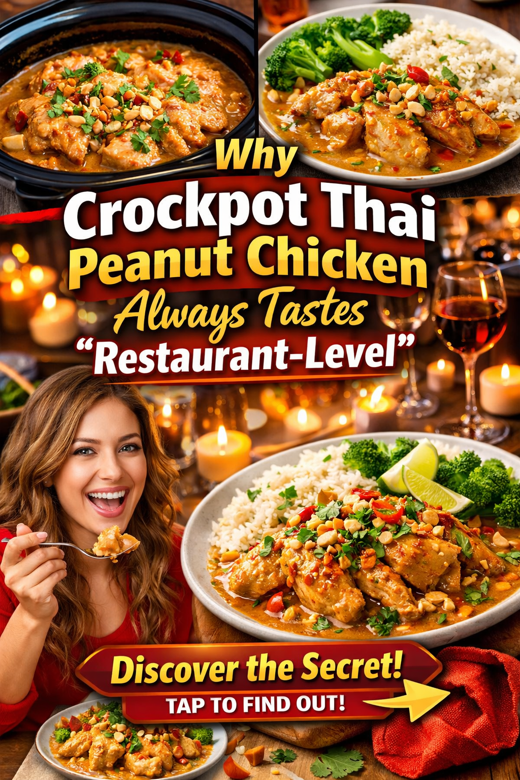 crockpot thai peanut chicken