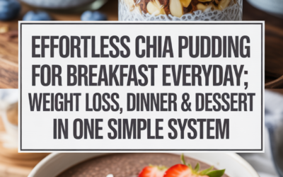 effortless chia pudding