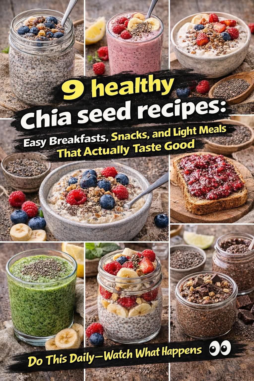 Healthy Chia Seed Recipes