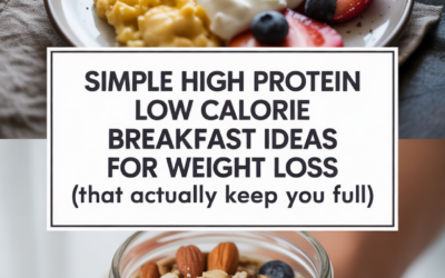 High Protein Low Calorie Breakfast