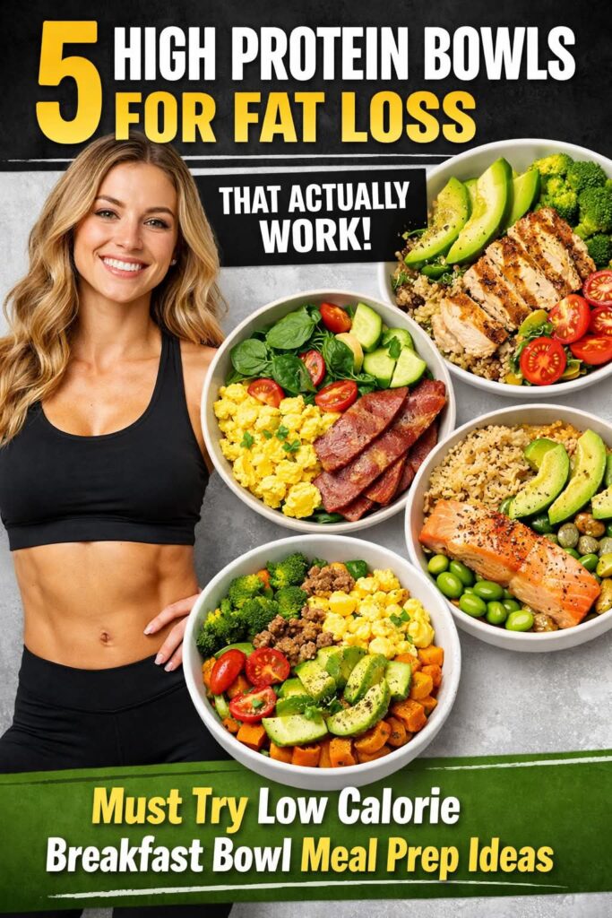 low calorie breakfast bowls