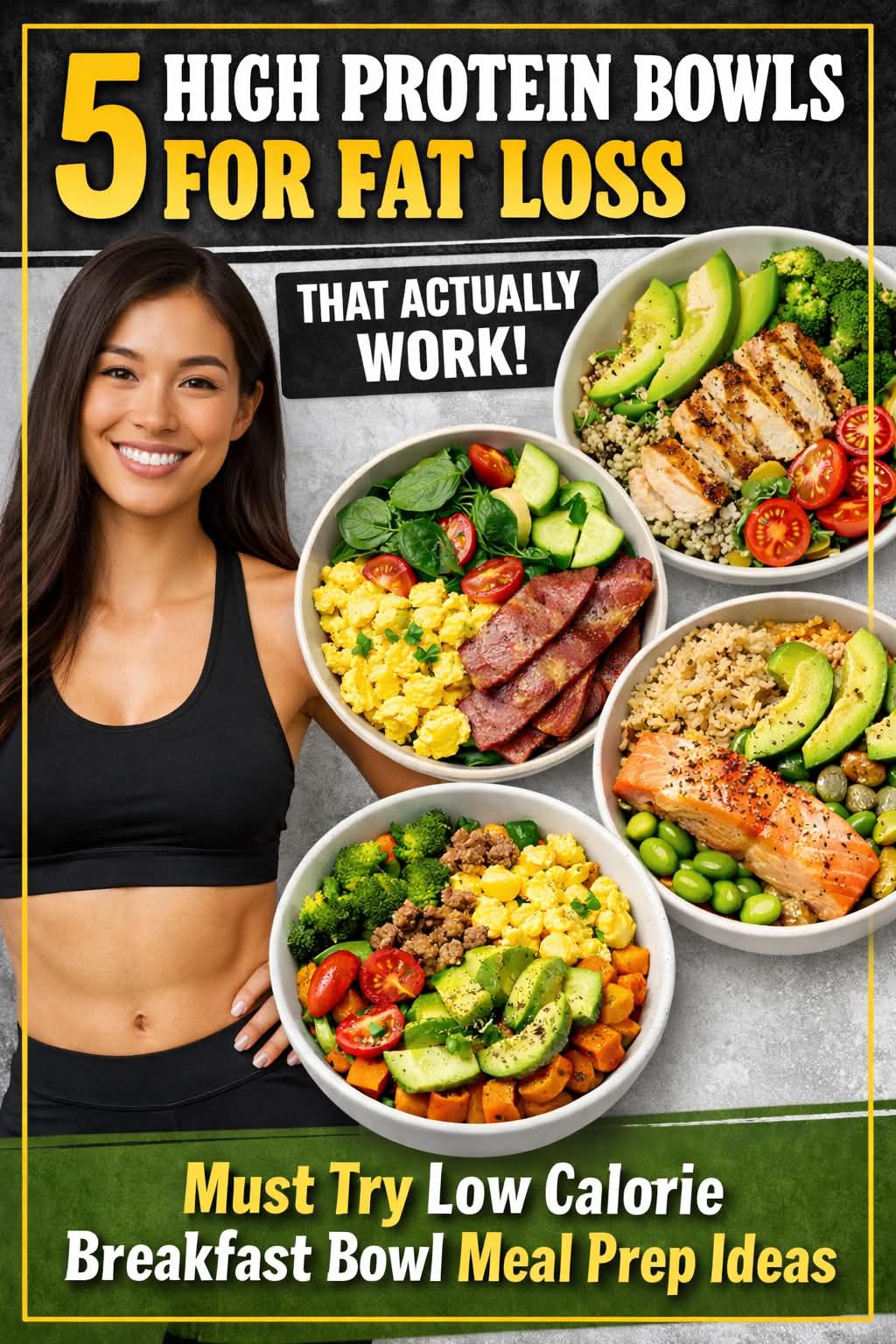 low calorie breakfast bowls