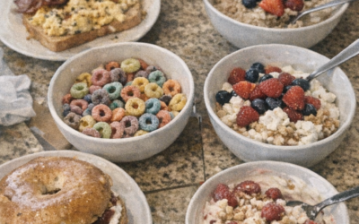 low calorie breakfast swaps