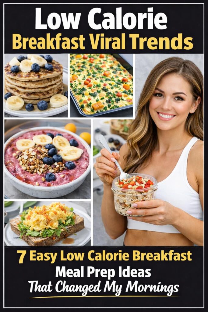 low calorie breakfast