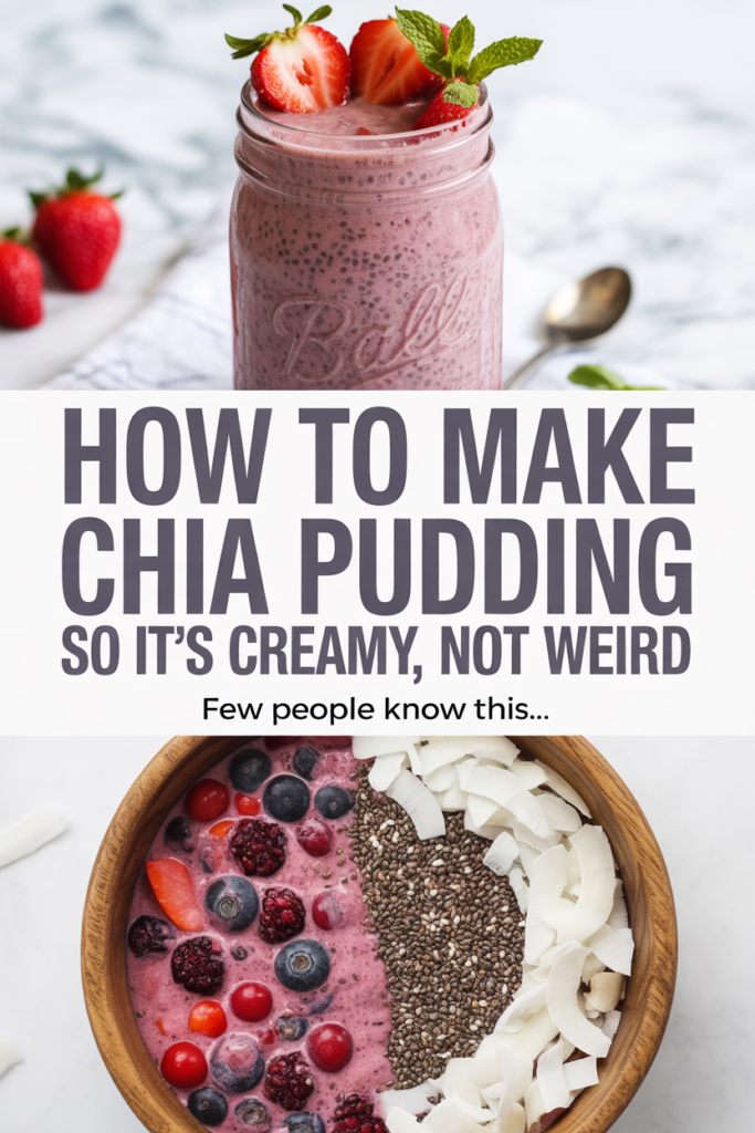 make chia pudding