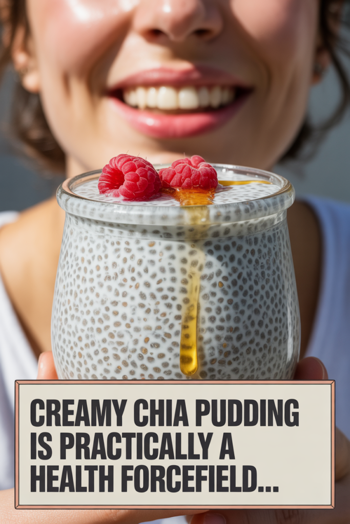 thinking chia pudding