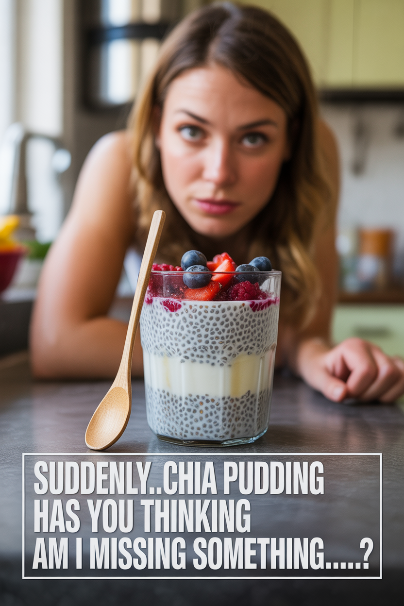 thinking chia pudding