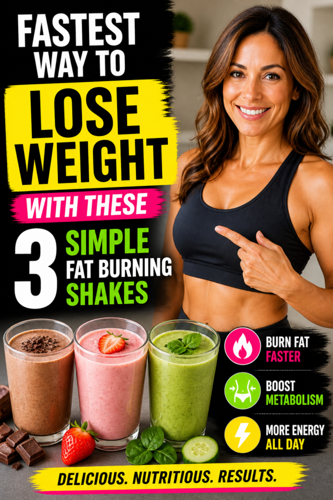 Weight Loss Shakes at Home: The Secret Fat-Burning Drinks No One Told You About 2 fat burning shakes