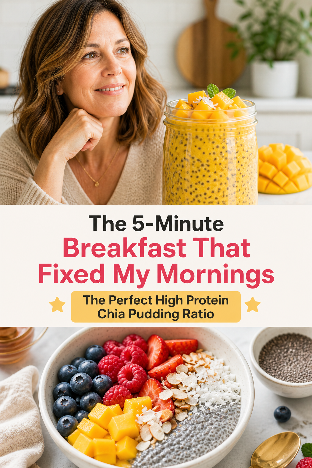 high protein chia pudding