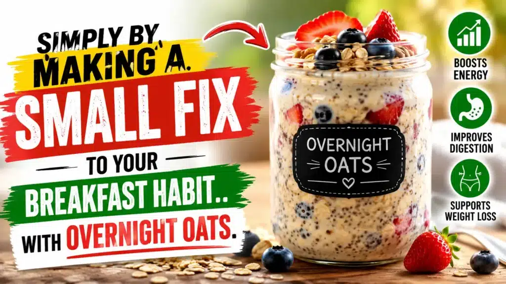 Overnight Oats Recipe High Protein and Fiber: The Make-Ahead Breakfast That Feels Almost Too Easy 2 overnight oats72