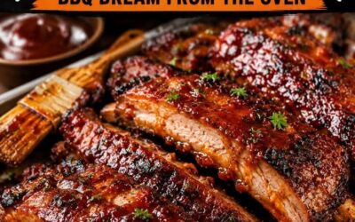 Sweet ‘n Sticky Honey Barbecue Pork Ribs