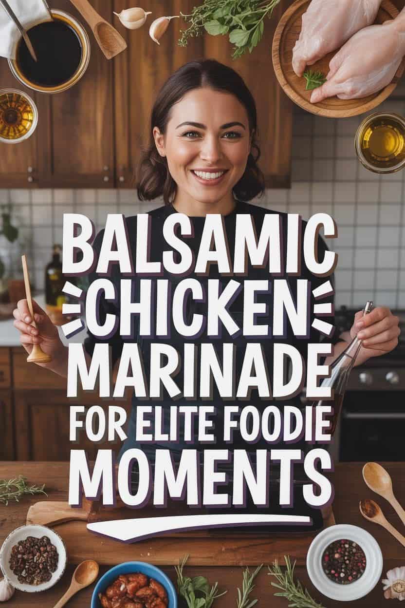 Balsamic Chicken Marinade