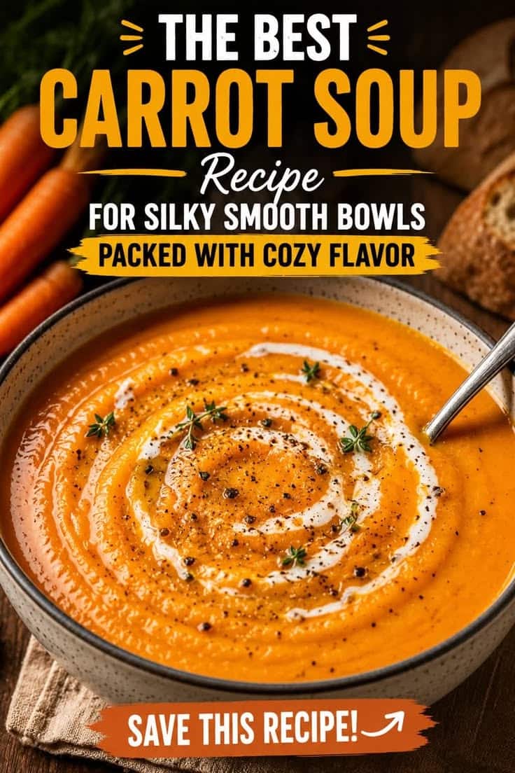 creamy carrot soup