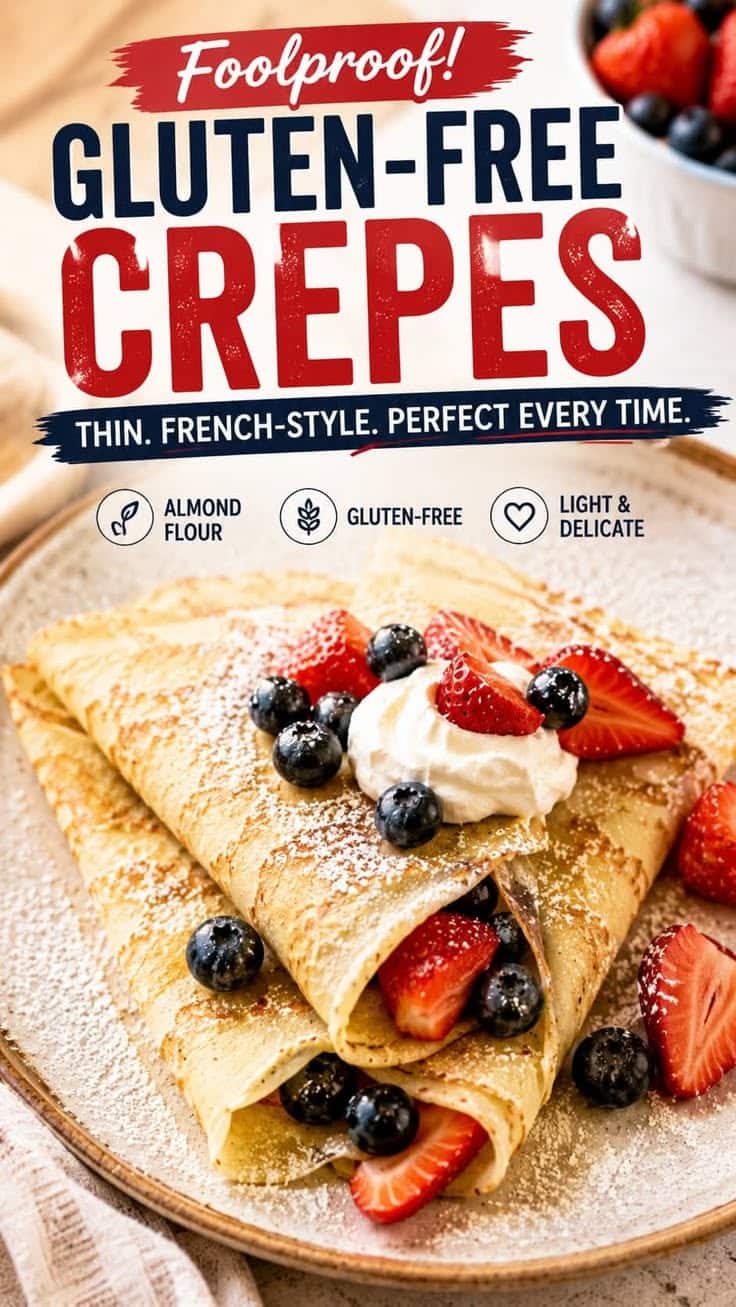 gluten free crepes with almond flour