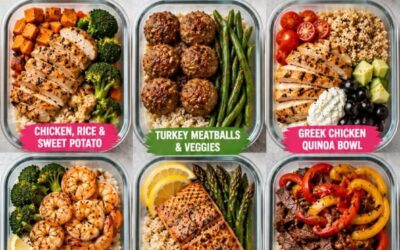 Healthy High Protein Meal Prep Ideas