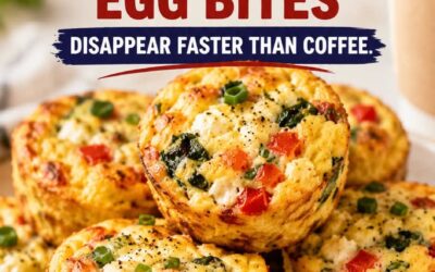 High Protein Cottage Cheese Egg Bites