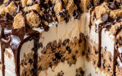 Cookie Dough Ice Cream Cake