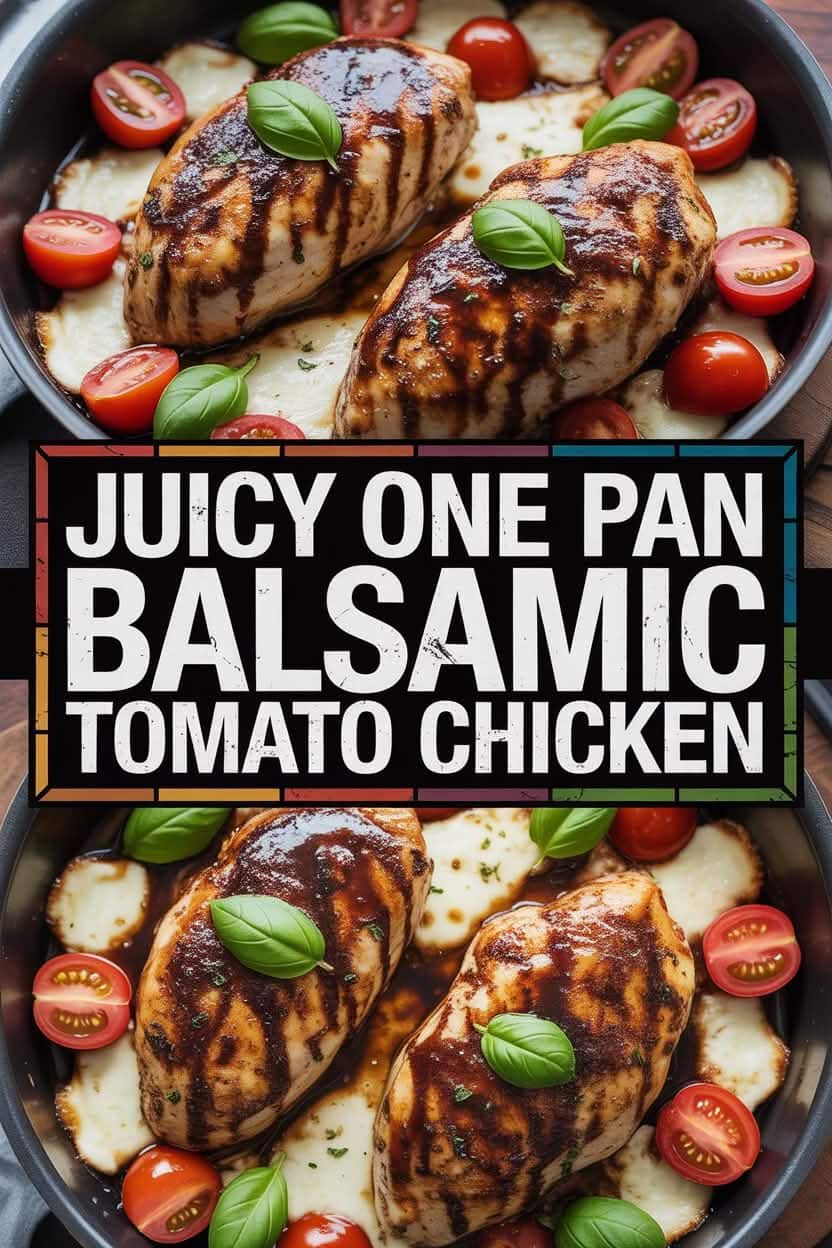 One Pan Balsamic Chicken